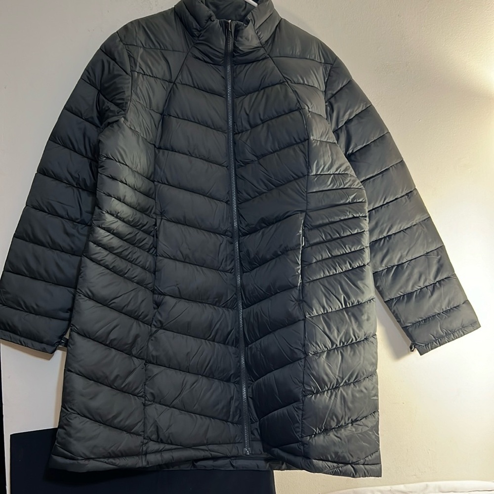 EUC PREOWNED KIRKLAND SIGNATURE GREY JACKET COAT WOMAN SIZE XXL